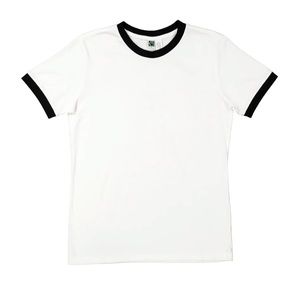 White Ringer Tee